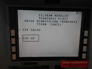 Pilih Menu Top Up