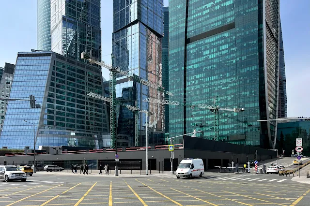 Пресненская набережная, Москва-Сити Пресненская набережная, Москва-Сити