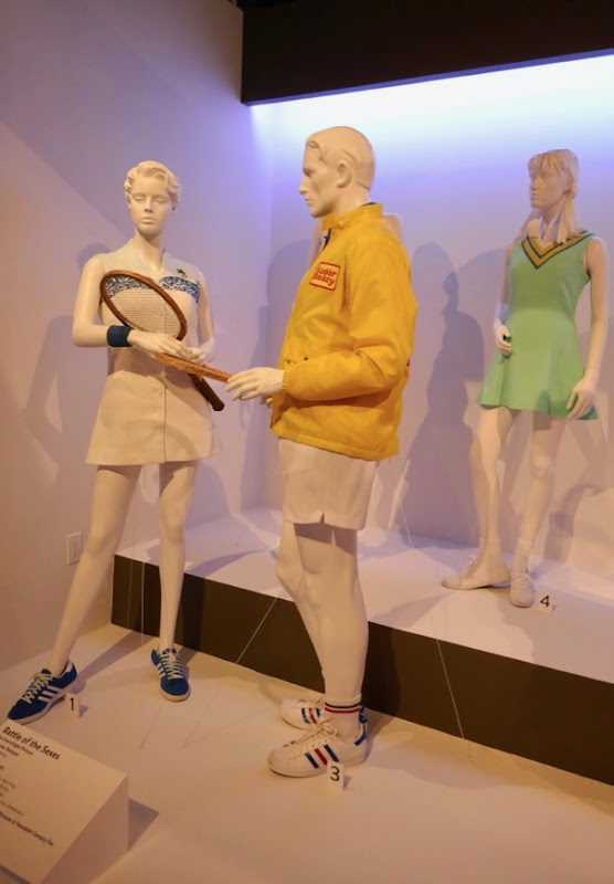 Battle of the Sexes tennis movie costumes