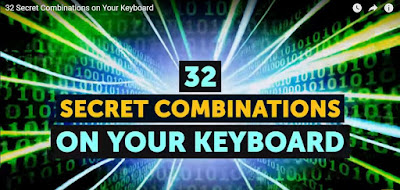 32 SECRET COMBINATIONS HIDDEN IN YOUR COMPUTER KEYBOARD. CAN WE FIND IT?