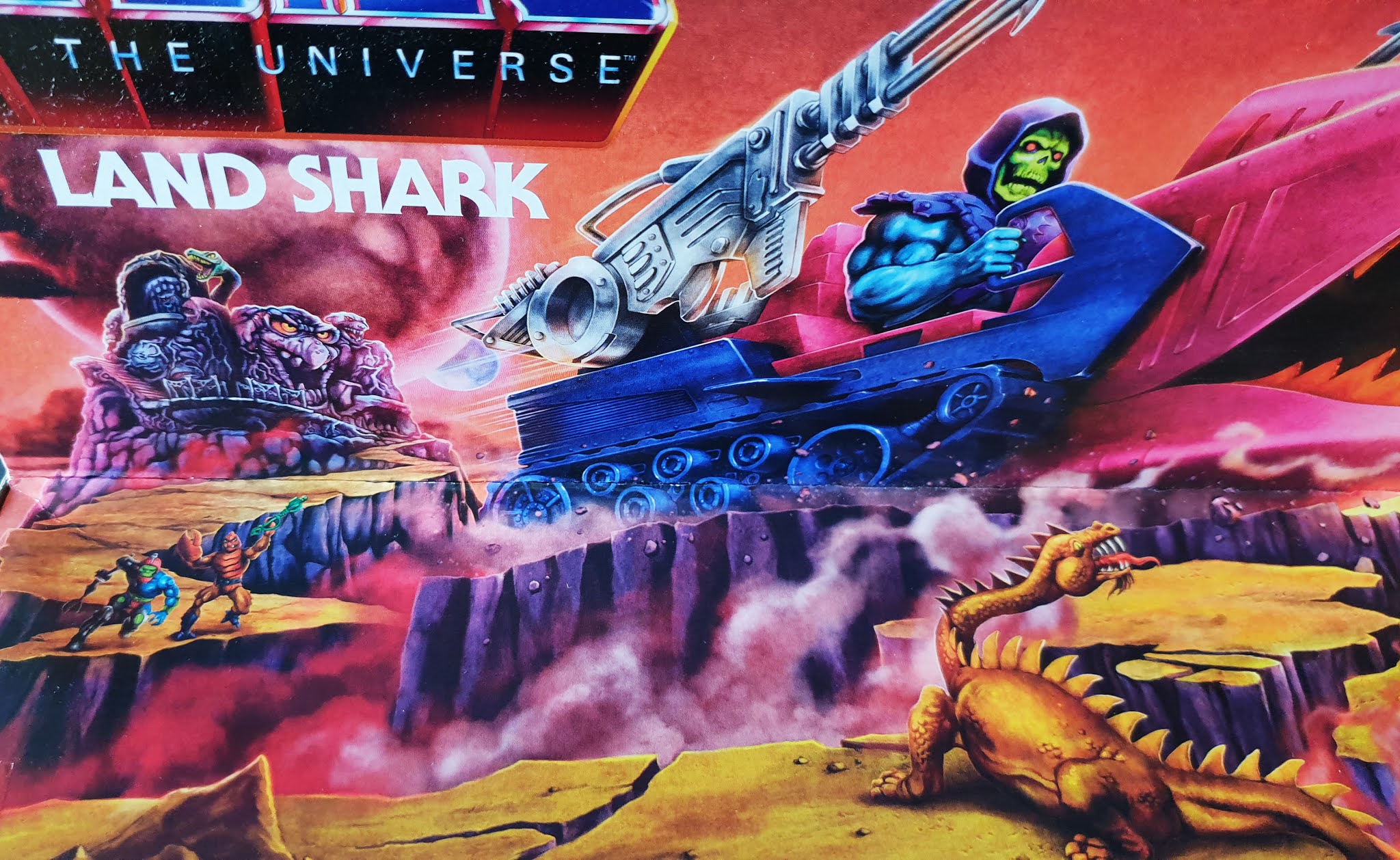 Masters of the Universe Origins Land Shark recensione review Antro