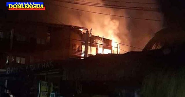 Dos niños Venezolanos murieron tras incendiarse un hotel en Perú