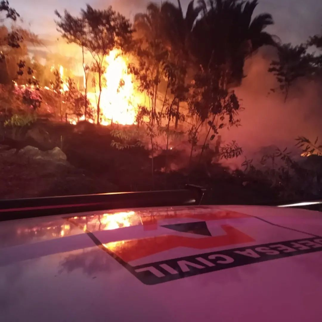 A Defesa Civil de Taubaté segue no atendimento das ocorrências de queimadas