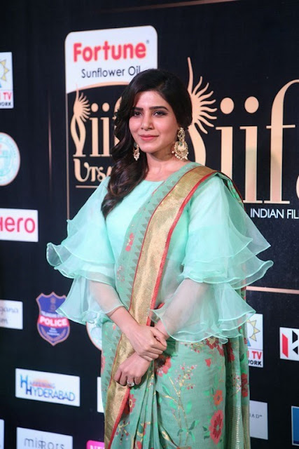 samantha cute images at IIFA 2017