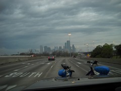 Passing Weather Front over Houston