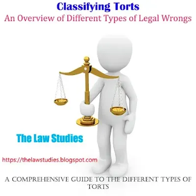 Classifying Torts: An Overview of Different Types of Legal Wrongs