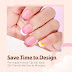 BTArtboxnails French Gel Nail Tips,