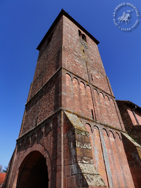 ALTENSTADT (67) - Eglise Saint-Ulrich (XIe-XIIe siècles) (Extérieur)