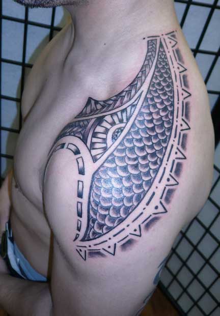 Freehand Polynesian Tattoo