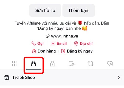 Giỏ hàng TikTok Shop