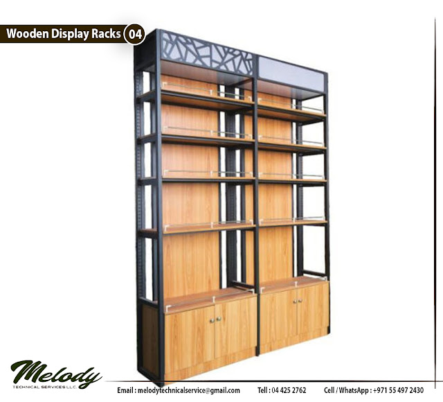 Wooden Bakery Racks in Dubai | Bakery Display Manufacturer in UAE