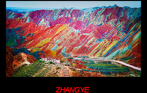 ZHANGYE, LAS MONTAÑAS DE COLORES