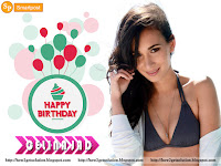 celina jade bikini photo, happy birthday message hot image