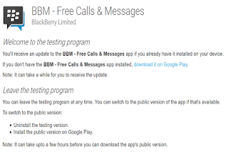 BBM Beta Version With new Features now Available for Android - Download Now