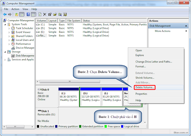 Hướng dẫn chia và gộp ổ đĩa trực tiếp ngay trên Windows 7, 8.1 12