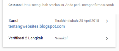 Cara verifikasi 2 langkah gmail agar akun lebih aman