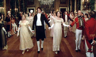 Darcy and Elizabeth dancing at Netherfield Ball