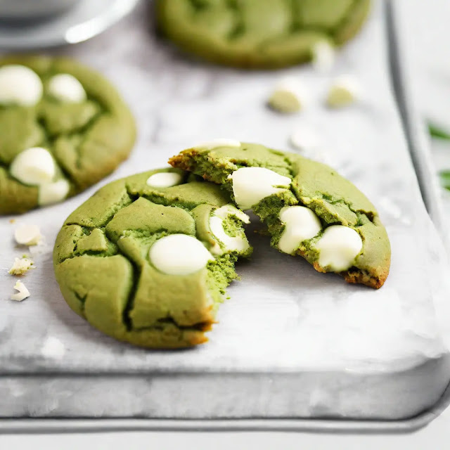 White Chocolate Matcha Cookies: A Delectable Fusion of Flavors