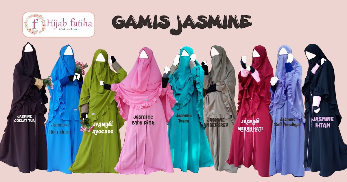  Gamis Jasmine Hijab Syar i Terbaru Gamis Syar i Terbaru 