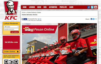 pesan kfc online