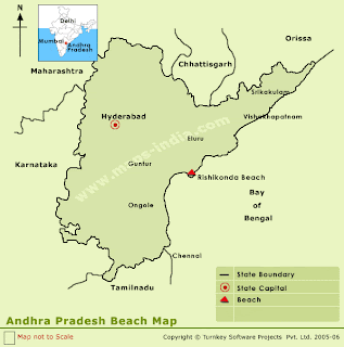 Andhra Pradesh Rishikonda Beach