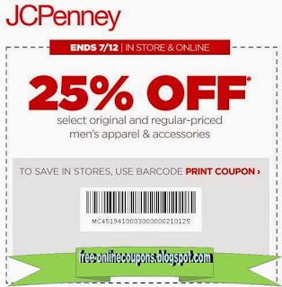 Free Printable JCPenney Coupons