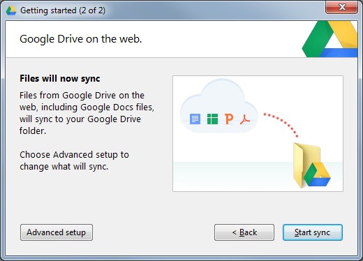 Google Drive 1.1.3019.0542