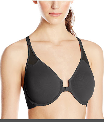 black racerback bra