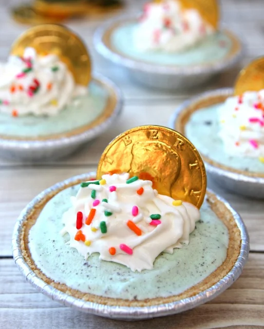 mini ice cream pie