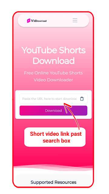YouTube shorts Download