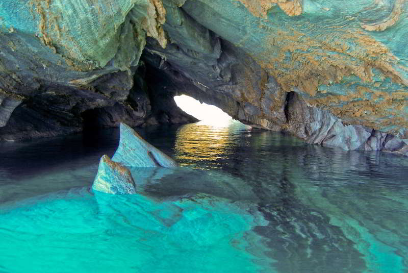 Stone Dolphins in the Lake