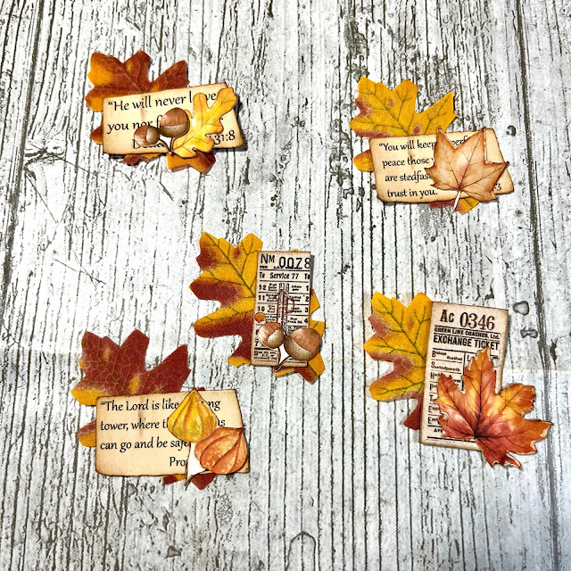 Autumn/Fall Themed Clusters- RachandBella Crafts DT Project