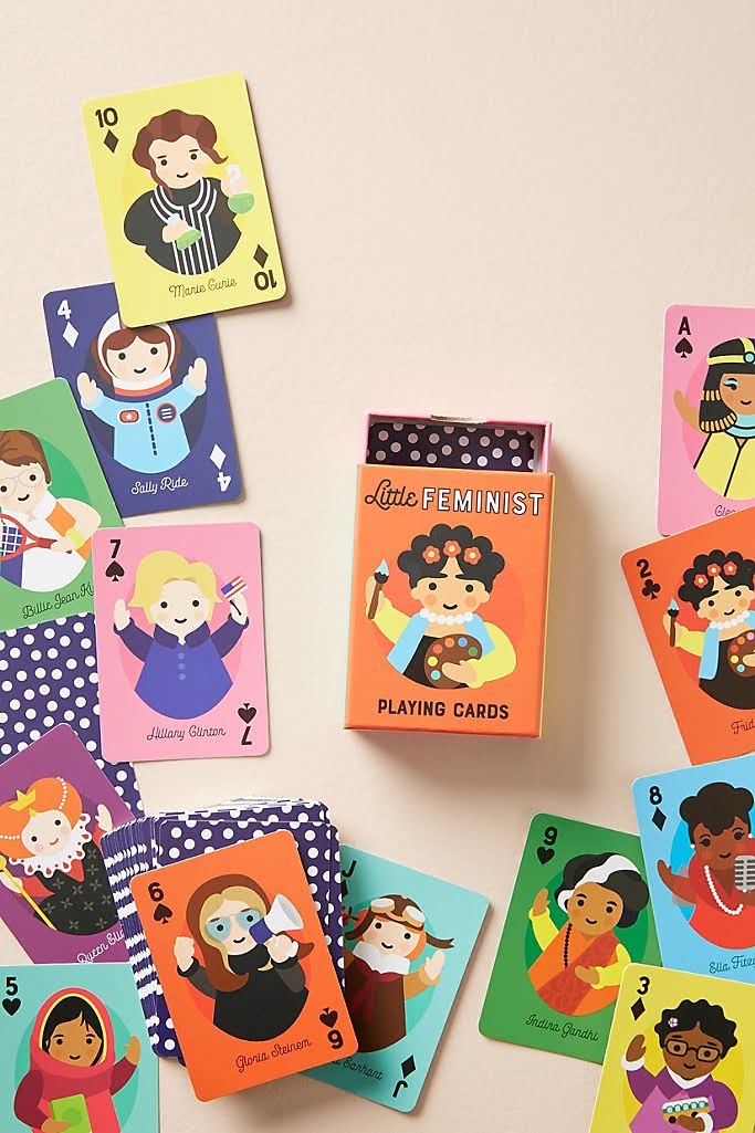 Little Feminist Playing Cards | Anthropologie