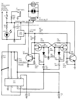 60Hz Power Inverter Circuit Diagram