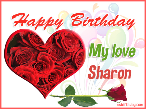 happy birthday sharon gif