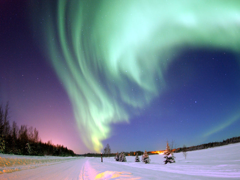 phenomenon of light. northern lights phenomenon