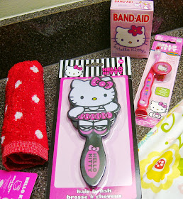 Hello Kitty Themed Operation Christmas Child Shoe Box Gift hygiene supplies