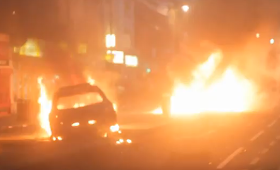 United Kingdom Violent Protests Revolution London Burning Hell Tottenham Madness Riots Video
