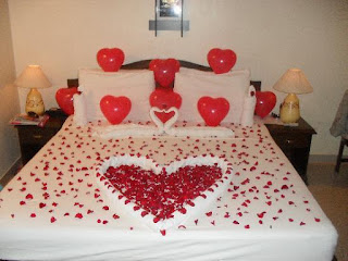 Bedroom Decoration for Valentine's Day