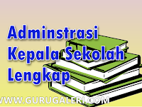 Download Contoh Format Administrasi Kepala Sekolah Lengkap 