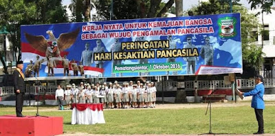 Hari Kesaktian Pancasila 2016, 3 Prajurit TNI dan 4 Personil Polisi Siantar Dapat Penghargaan