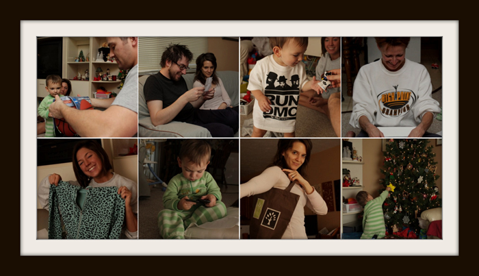 Akron Christmas collage