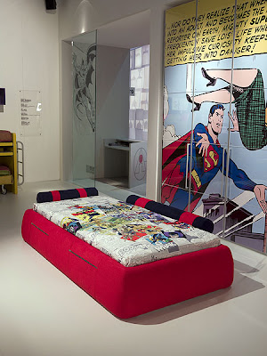 Creative Superman and Batman Kids Rooms