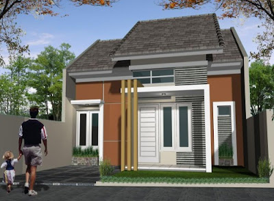 Desain 3D Rumah Minimalis Type 21 Dengan Tampilan Modern