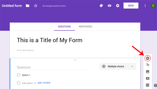 How to add a Question to your Google Form