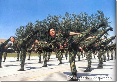 mulheres chinesas em treinamento (18)