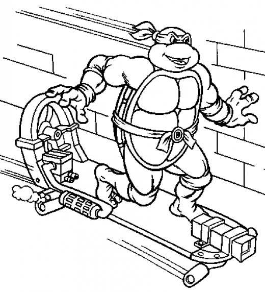 Fun Coloring Pages Teenage Mutant Ninja Turtles Coloring Effy Moom Free Coloring Picture wallpaper give a chance to color on the wall without getting in trouble! Fill the walls of your home or office with stress-relieving [effymoom.blogspot.com]