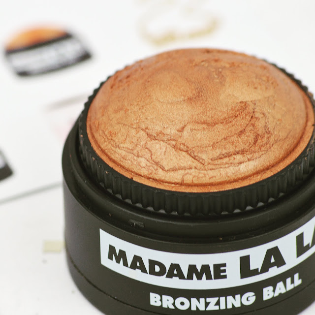 Lovelaughslipstick blog - Madame LA LA Bronzing Ball Cream Bronzer Makeup Review