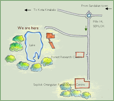 Map for Rainforest Discovery Centre RDC