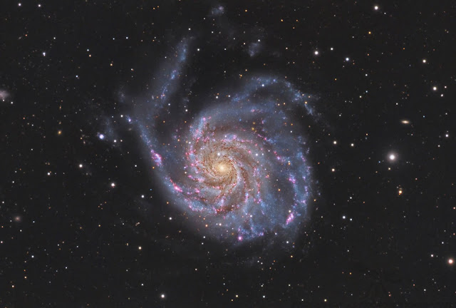 The PinWheel Galaxy( M101 : HaLRGB)